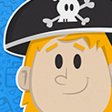 Daily Vector 106 - Niño pirata