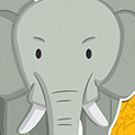 Daily Vector 245 - Elephant