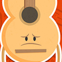 Daily Vector 596 - Sad guitar